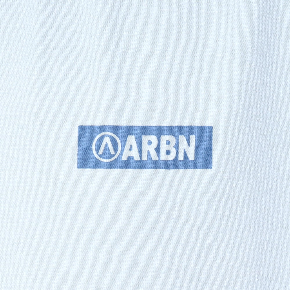 エアボーン（ARBN）（メンズ）BACK ロゴ 半袖Tシャツ1 AB2025SSM-APP001SAX