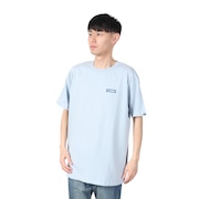 (メンズ)BACK ロゴ 半袖Tシャツ1 AB2025SSM-APP001SAX
