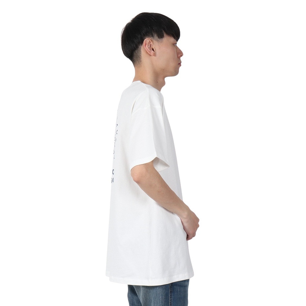 エアボーン（ARBN）（メンズ）バックロゴ 半袖Tシャツ 1 AB2025SSM-APP001WHT