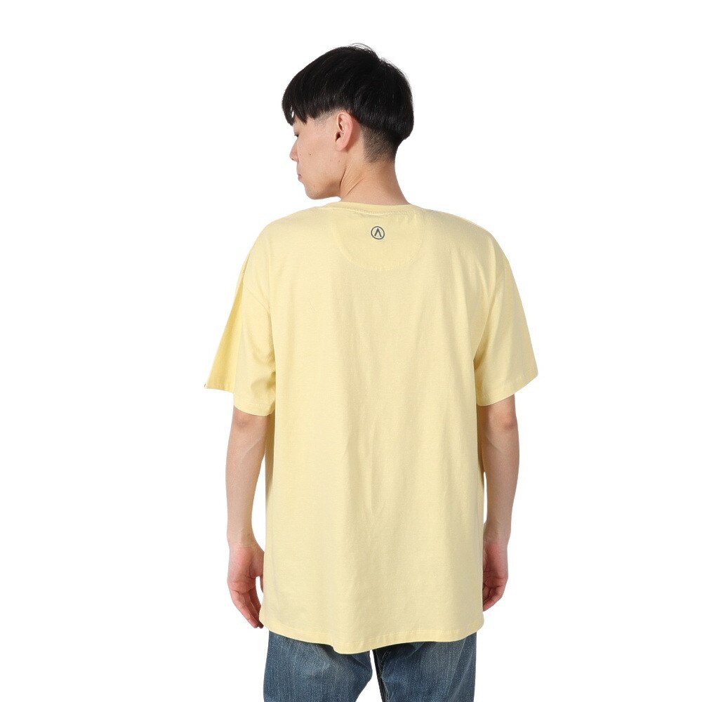 エアボーン（ARBN）（メンズ）FRONT ロゴ 半袖Tシャツ AB2025SSM-APP002CRM