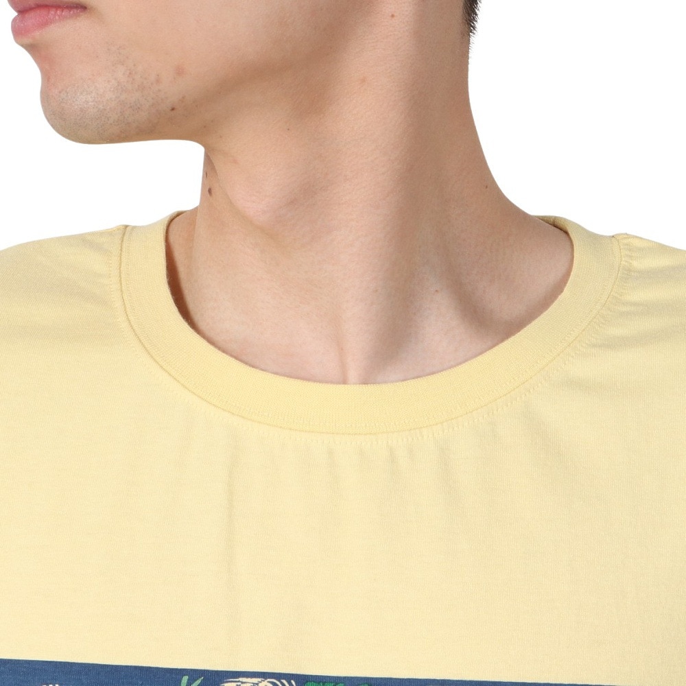 エアボーン（ARBN）（メンズ）FRONT ロゴ 半袖Tシャツ AB2025SSM-APP002CRM