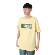 (メンズ)FRONT ロゴ 半袖Tシャツ AB2025SSM-APP002CRM