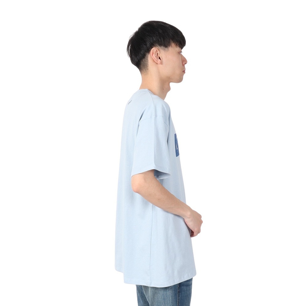 エアボーン（ARBN）（メンズ）FRONT ロゴ 半袖Tシャツ AB2025SSM-APP002SAX