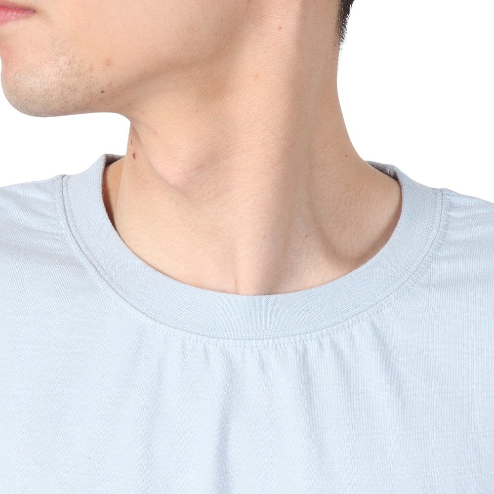 エアボーン（ARBN）（メンズ）FRONT ロゴ 半袖Tシャツ AB2025SSM-APP002SAX
