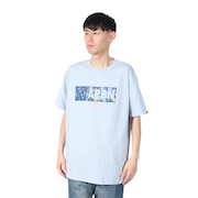 (メンズ)FRONT ロゴ 半袖Tシャツ AB2025SSM-APP002SAX