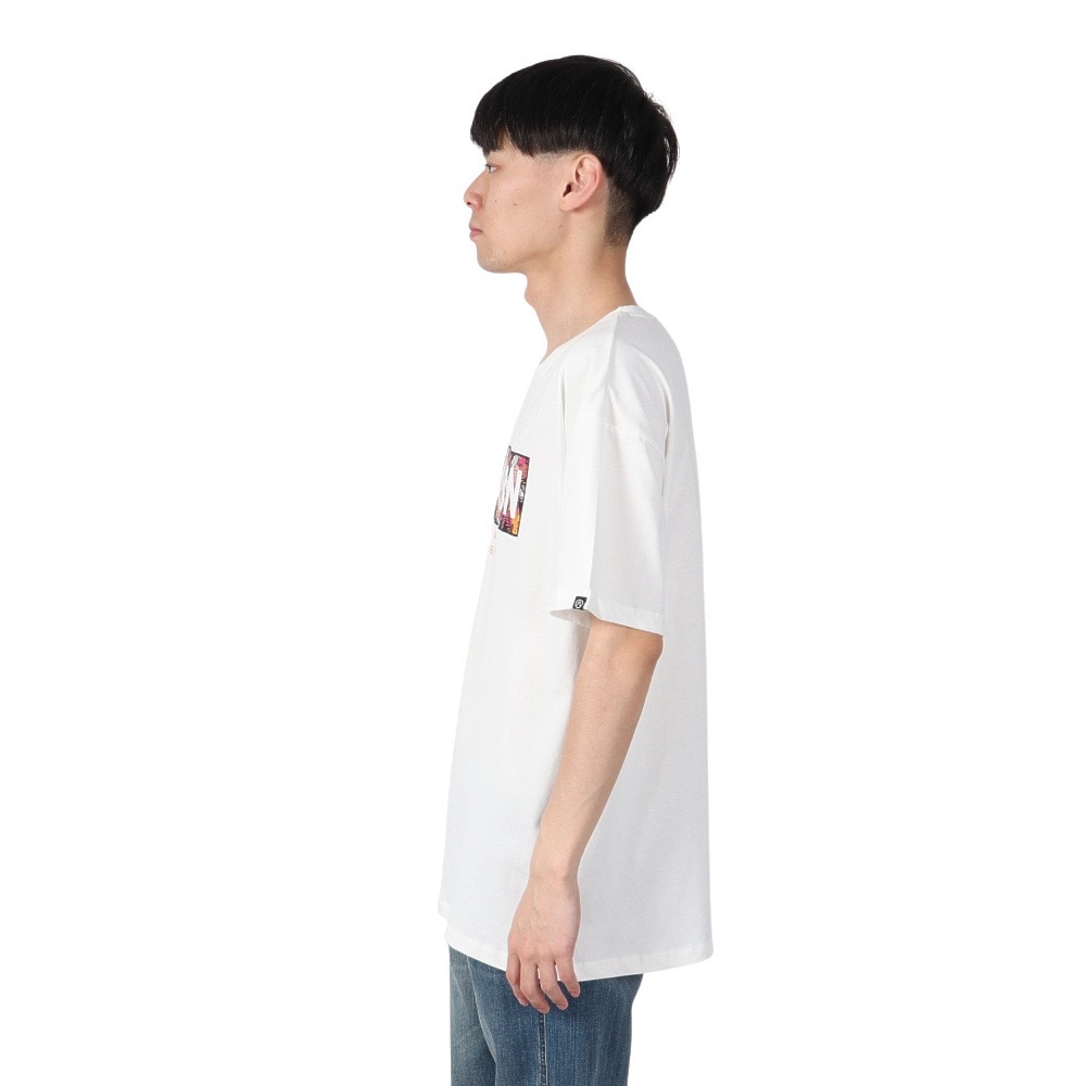 エアボーン（ARBN）（メンズ）FRONT ロゴ 半袖Tシャツ AB2025SSM-APP002WHT