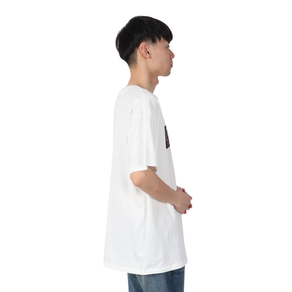 エアボーン（ARBN）（メンズ）FRONT ロゴ 半袖Tシャツ AB2025SSM-APP002WHT