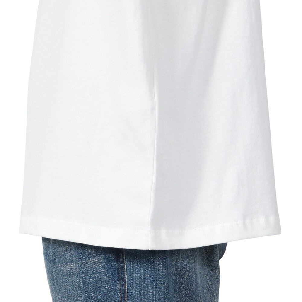 エアボーン（ARBN）（メンズ）FRONT ロゴ 半袖Tシャツ AB2025SSM-APP002WHT