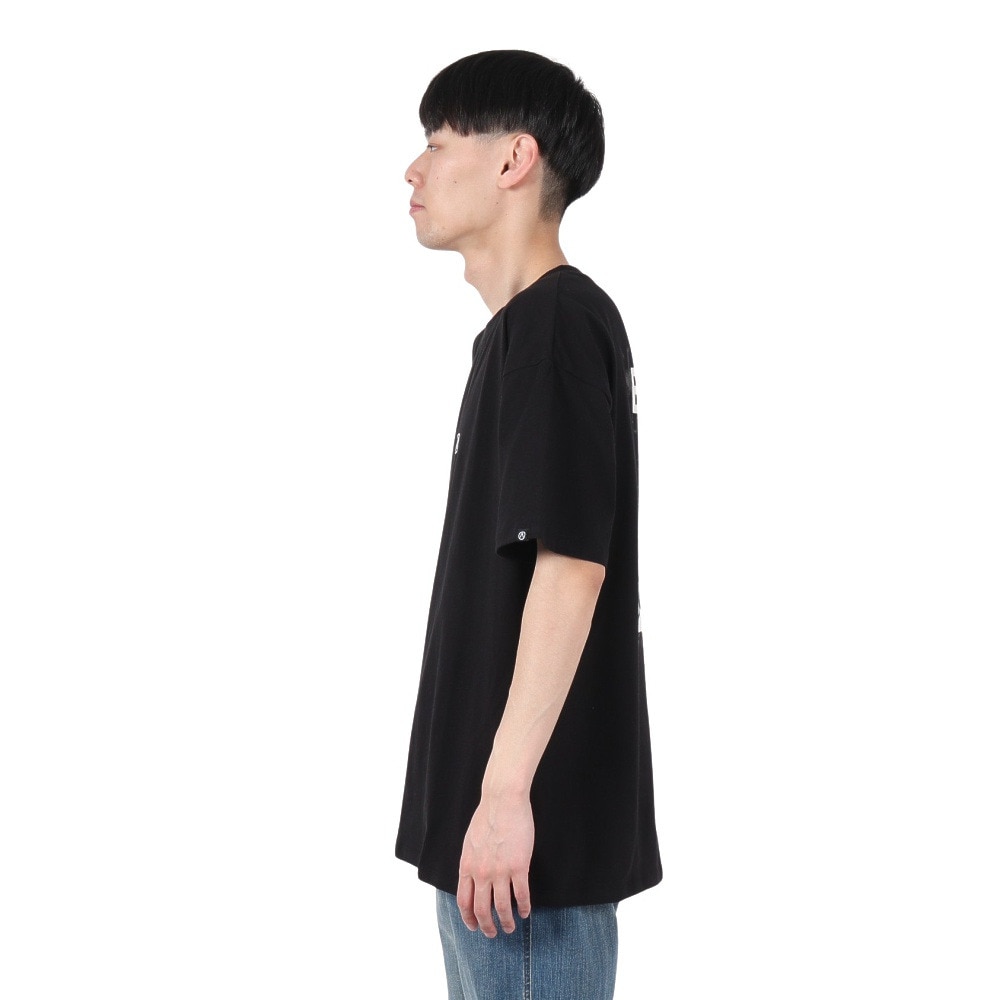 エアボーン（ARBN）（メンズ）バックロゴ 半袖Tシャツ 2 AB2025SSM-APP003BLK