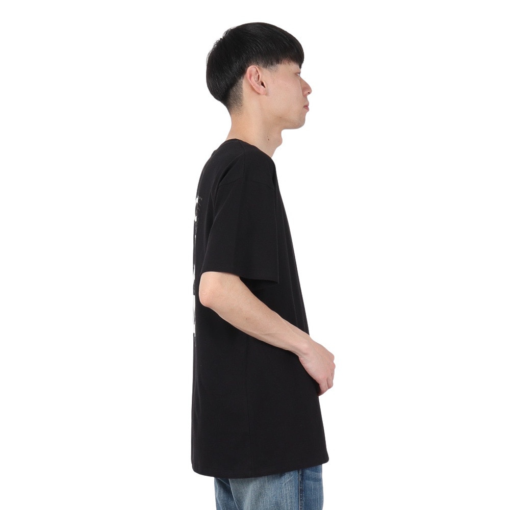 エアボーン（ARBN）（メンズ）バックロゴ 半袖Tシャツ 2 AB2025SSM-APP003BLK
