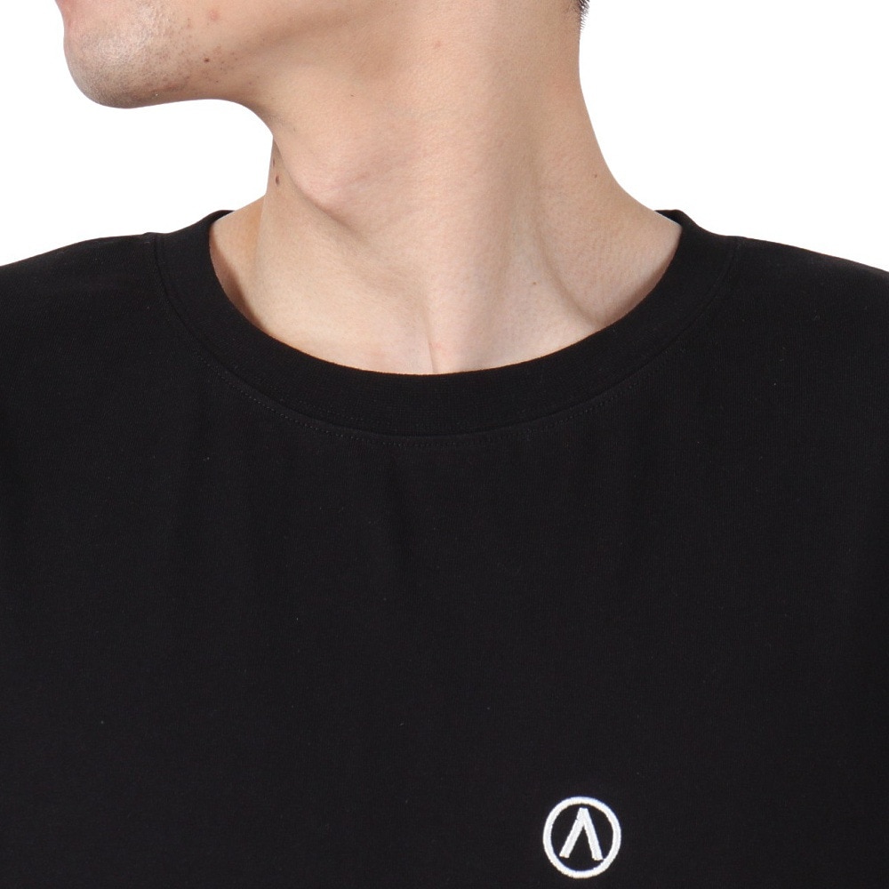 エアボーン（ARBN）（メンズ）バックロゴ 半袖Tシャツ 2 AB2025SSM-APP003BLK