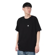 (メンズ)バックロゴ 半袖Tシャツ 2 AB2025SSM-APP003BLK