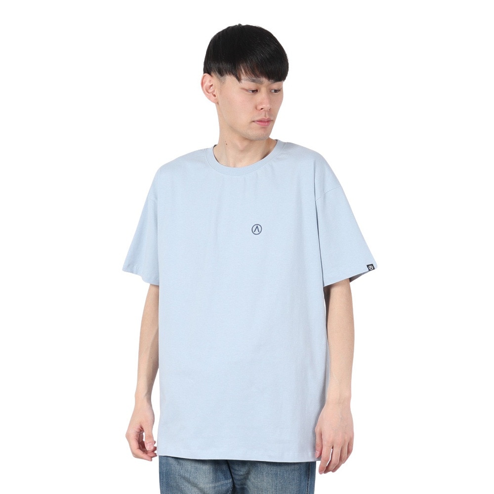 エアボーン（ARBN）（メンズ）バックロゴ 半袖Tシャツ 2 AB2025SSM-APP003SAX
