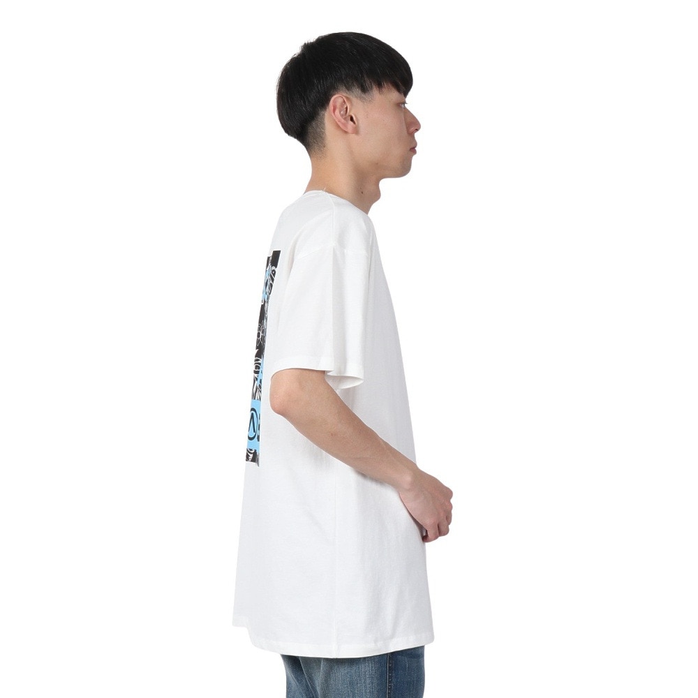 エアボーン（ARBN）（メンズ）バックロゴ 半袖Tシャツ 2 AB2025SSM-APP003WHT