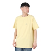 (メンズ)バックロゴ 半袖Tシャツ 2 AB2025SSM-APP003YEL