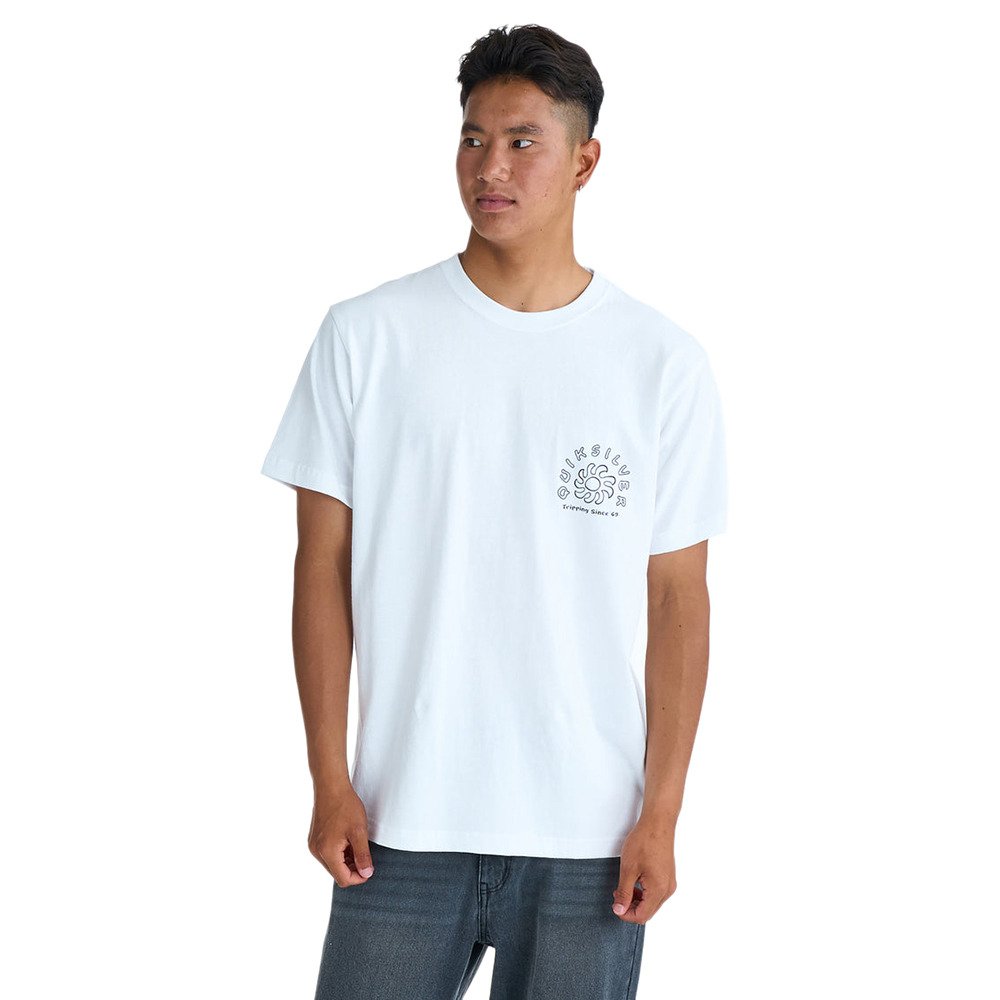 クイックシルバー（Quiksilver）（メンズ）CURVE PALM ST 半袖Tシャツ