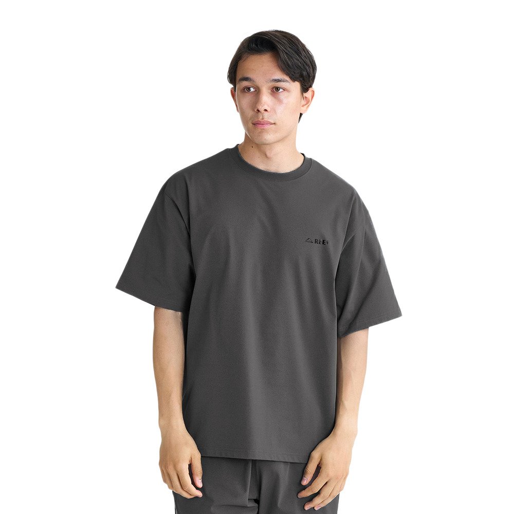 リーフ（REEF）（メンズ）ワンポイントロゴ ラッシュ 半袖Tシャツ
