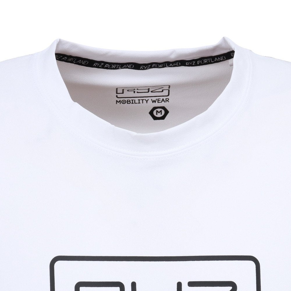ライズ（RYZ）（メンズ）TECK 半袖Tシャツ RZ10CD26SS0011 WHT