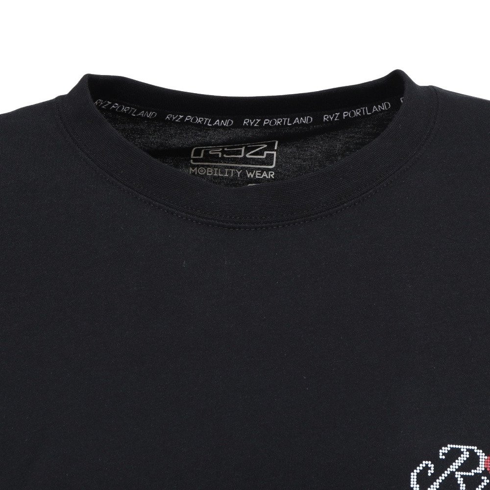 ライズ（RYZ）（メンズ）SODA 半袖Tシャツ RZ10CD26SS0016 BLK