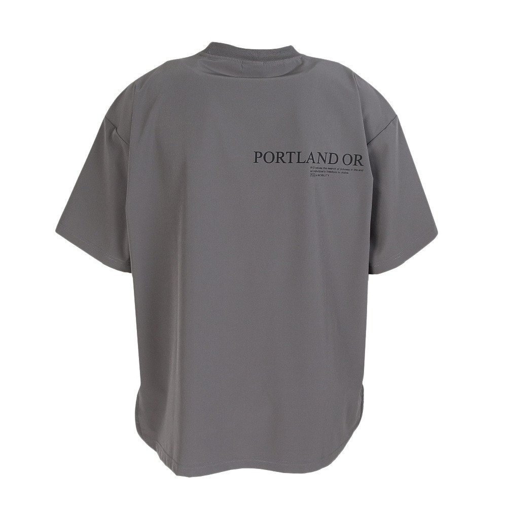 ライズ（RYZ）（メンズ）MFX ウーブン 半袖Tシャツ RZ10EG26SS0009 GRY