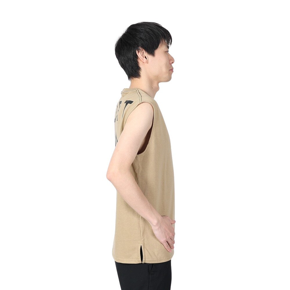 ライズ（RYZ）（メンズ）ノースリーブTシャツ RZ10EG4123 BEG★★★