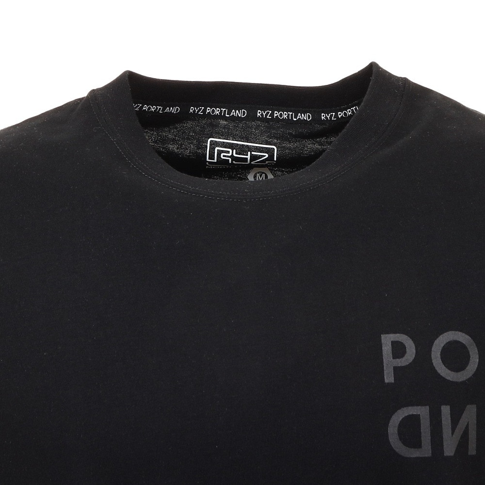 SALE／73%OFF】 ライズ RYZ メンズ ノースリーブTシャツ RZ10EG4123 BLK 