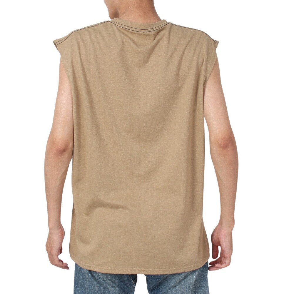 ライズ（RYZ）（メンズ）MOBILITY ノースリーブTシャツ RZ10EG4124 BEG★★★
