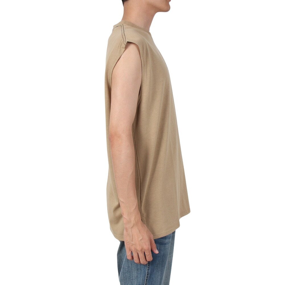 ライズ（RYZ）（メンズ）MOBILITY ノースリーブTシャツ RZ10EG4124 BEG★★★