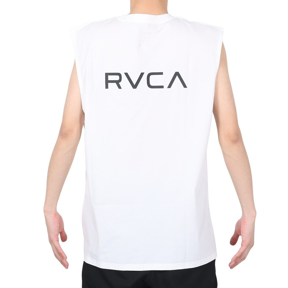 ルーカ（RVCA）（メンズ）タンクトップ メンズ BACK RVCA SURF TANK ラッシュガード BD041856 WHT