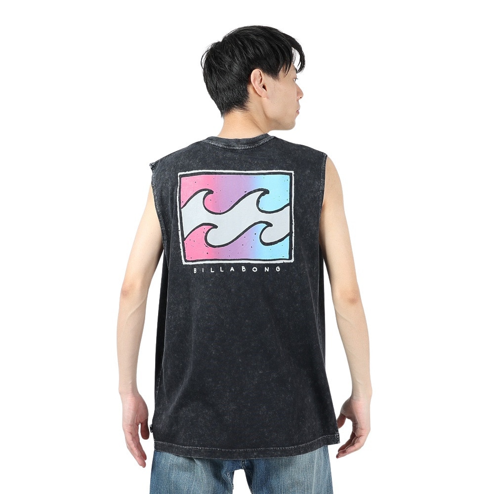 ビラボン（BILLABONG）（メンズ）タンクトップ CRAYON WAVE BE01A351 BLK