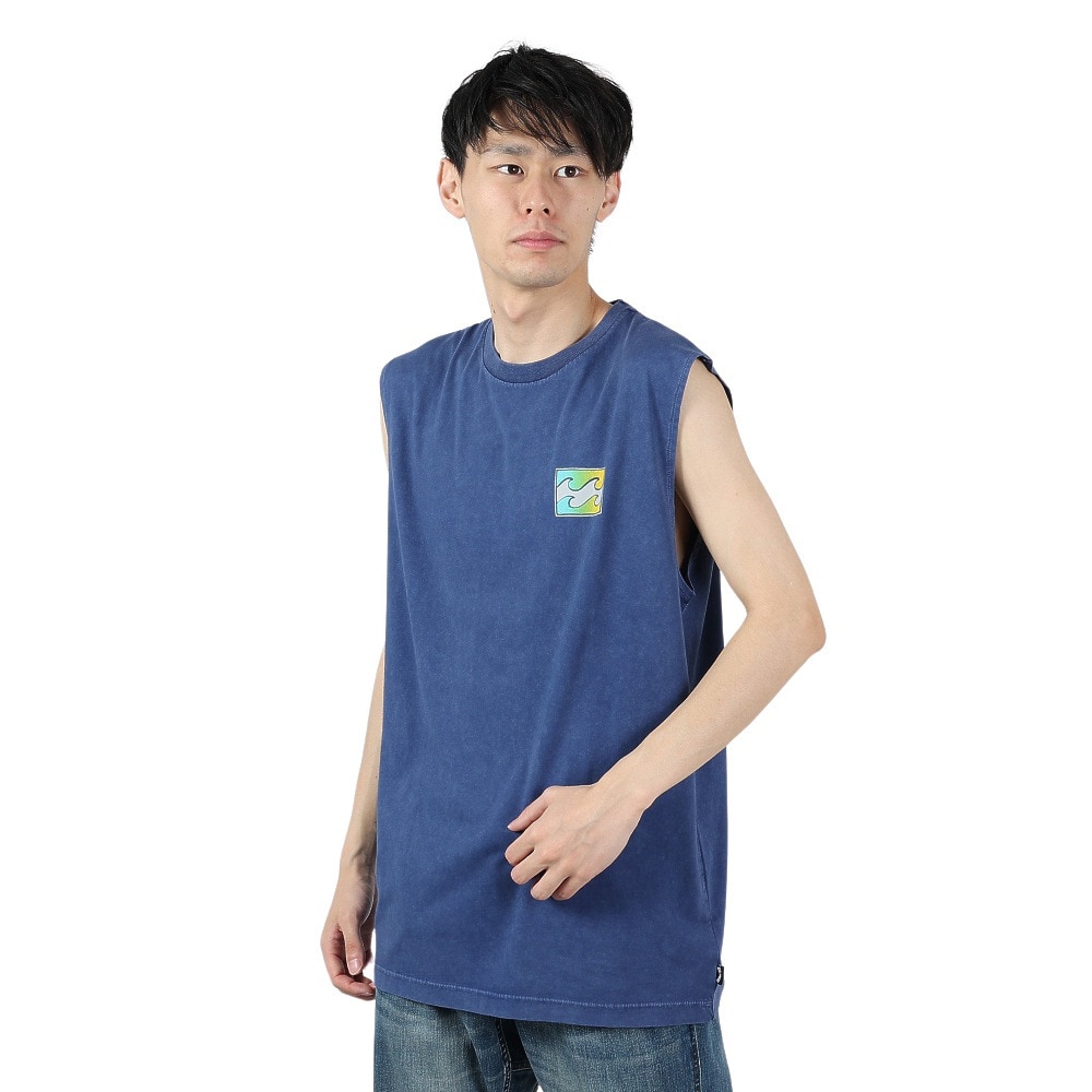 ビラボン（BILLABONG）（メンズ）タンクトップ CRAYON WAVE BE01A351 NVY