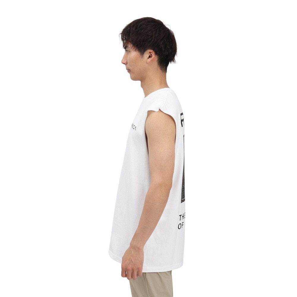 ルーカ（RVCA）（メンズ）BOX タンクトップ BF041356 WHT