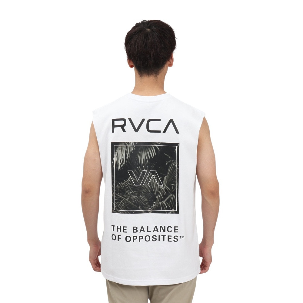 ルーカ（RVCA）（メンズ）BOX タンクトップ BF041356 WHT