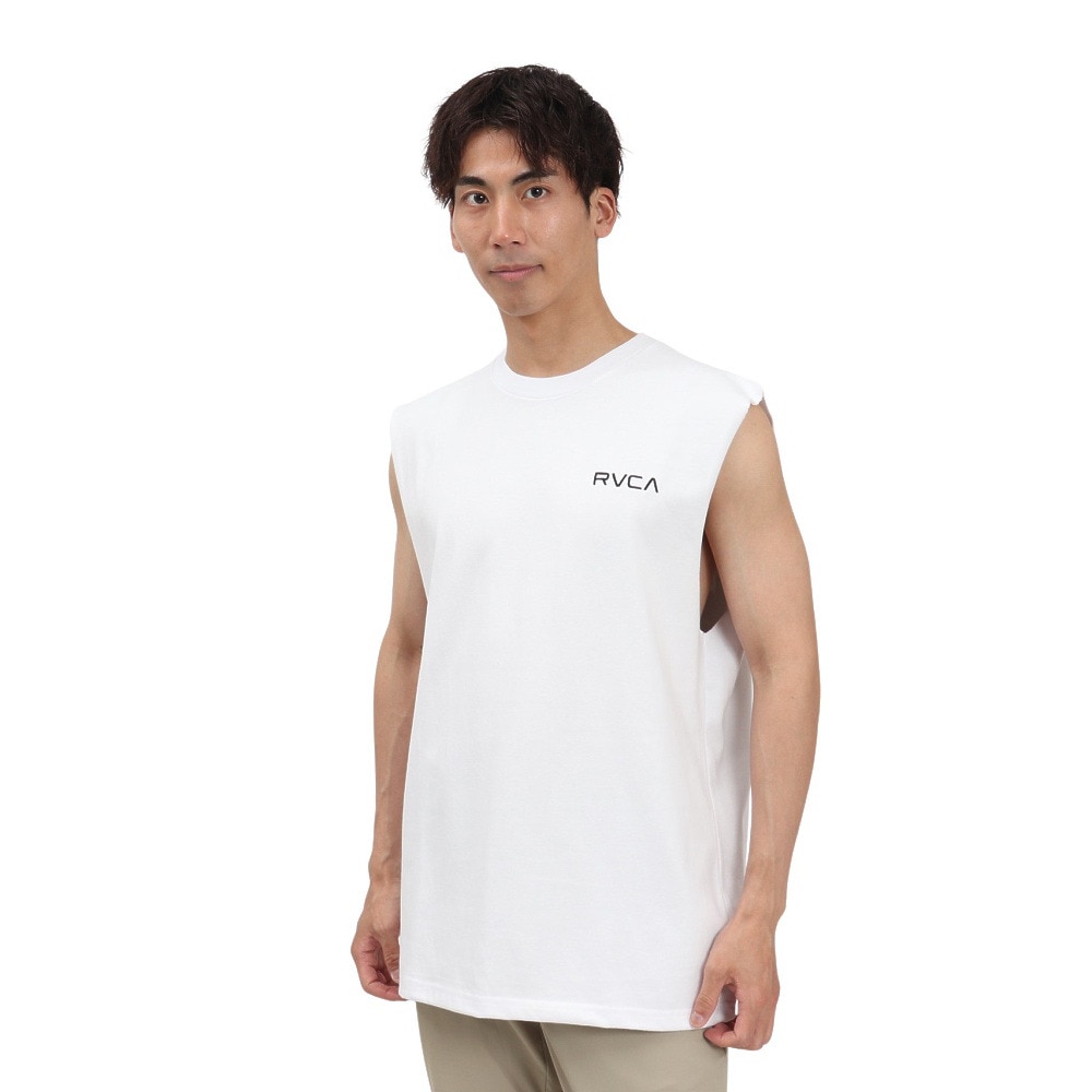 ルーカ（RVCA）（メンズ）BOX タンクトップ BF041356 WHT