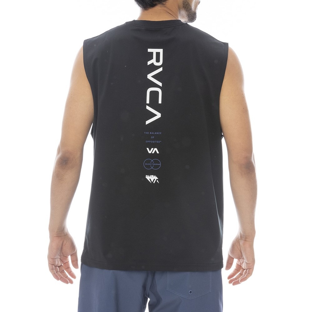 ルーカ（RVCA）（メンズ）ILL RVCA ESCAPE SFTT ノースリーブラッシュガード BF041878 BLK