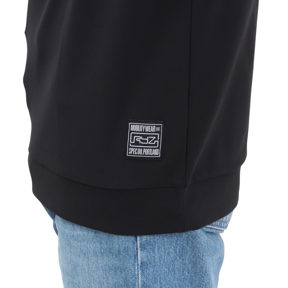 ライズ（RYZ）（メンズ）MFX ニット ノースリーブ Tシャツ RZ10DD25SS0021 BLK