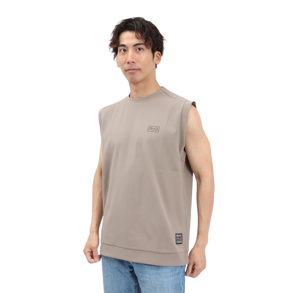 ライズ（RYZ）（メンズ）MFX ニット ノースリーブ Tシャツ RZ10DD25SS0021 SBEG
