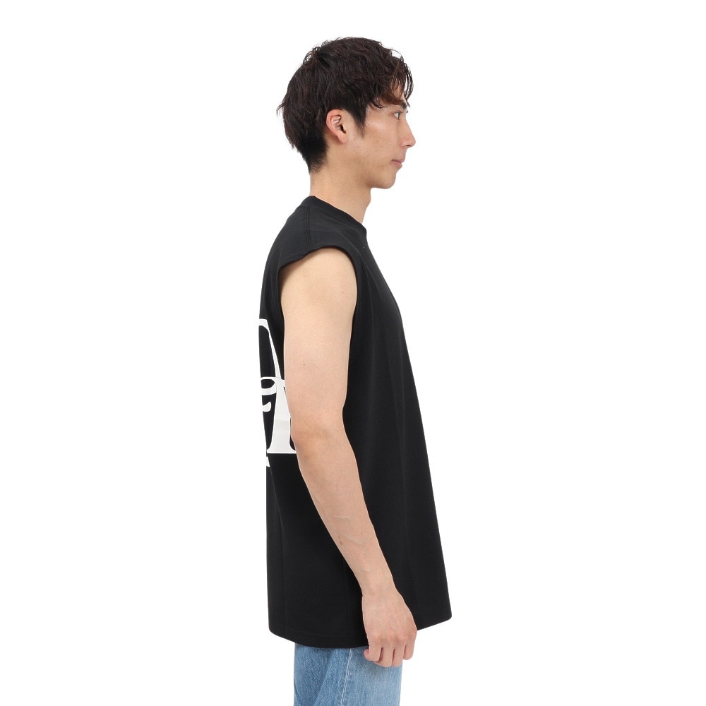 ライズ（RYZ）（メンズ）BACK TYPO ノースリーブTシャツ RZ10DD25SS0029 BLK