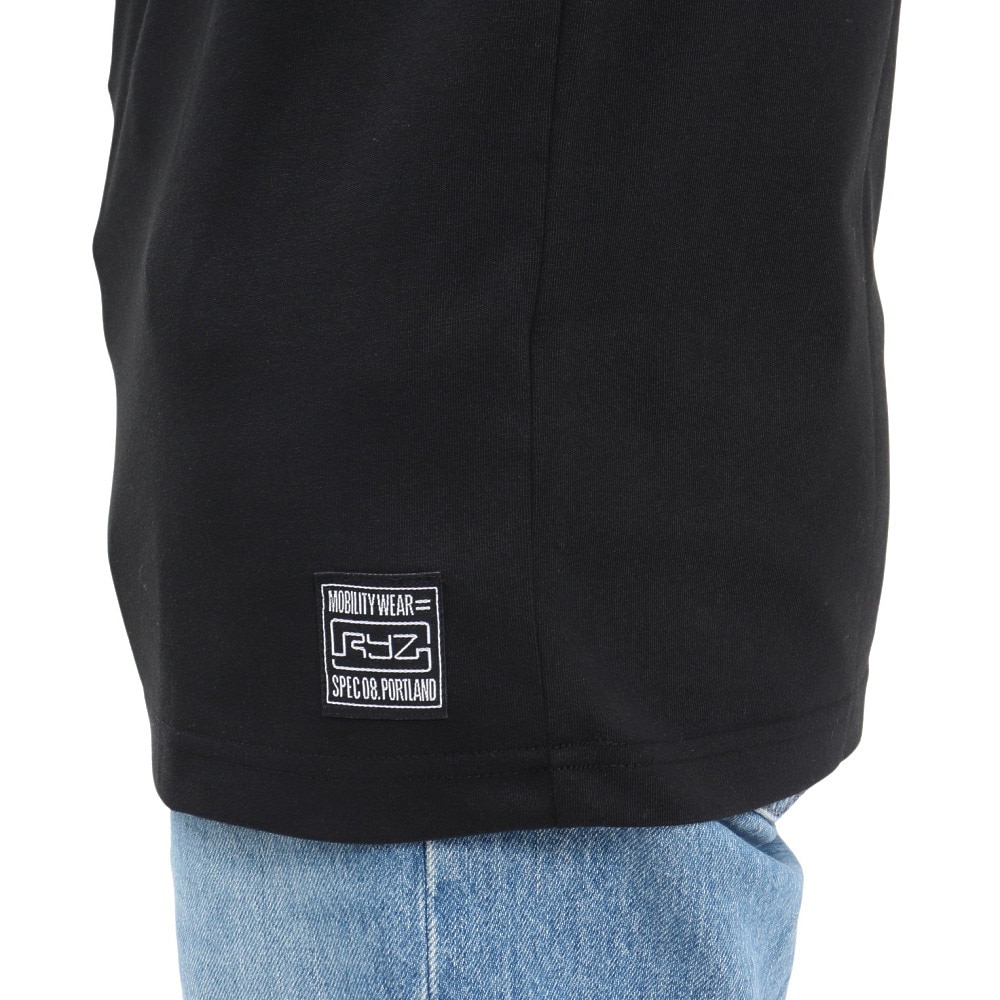 ライズ（RYZ）（メンズ）BACK TYPO ノースリーブTシャツ RZ10DD25SS0029 BLK
