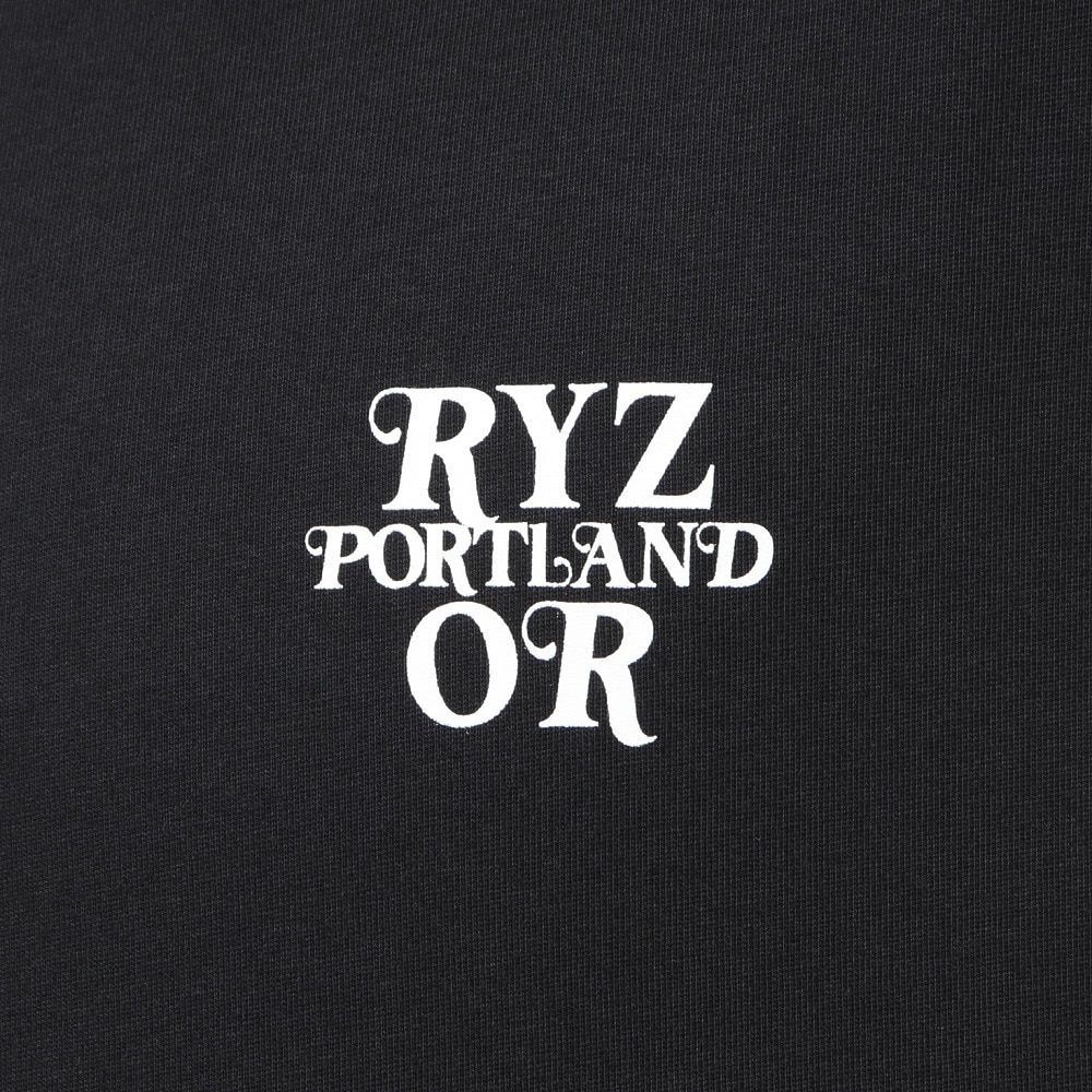 ライズ（RYZ）（メンズ）BACK TYPO ノースリーブTシャツ RZ10DD25SS0029 BLK