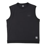 (メンズ)MFX ウーブン ノースリーブ Tシャツ RZ10EG25SS0017 BLK