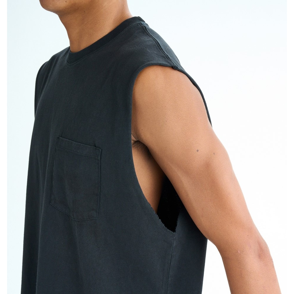 クイックシルバー（Quiksilver）（メンズ）HISTORY スリーブレスTシャツ 25SUQSL252003BLK