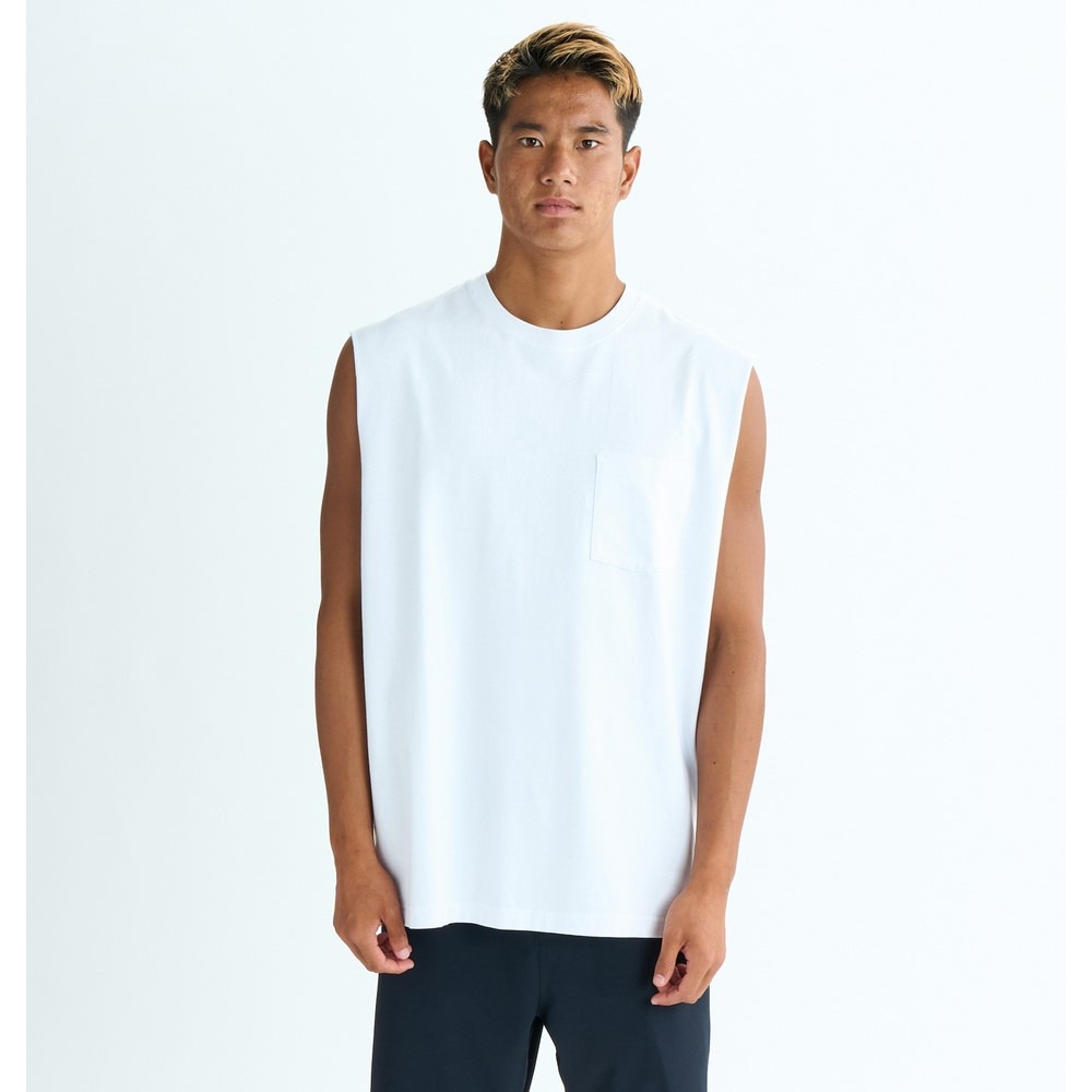 クイックシルバー（Quiksilver）（メンズ）HISTORY スリーブレスTシャツ 25SUQSL252003WHT
