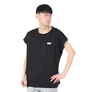 (メンズ)ワンポイント ノースリーブTシャツ 水陸両用 AB2025SSM-APP004BLK