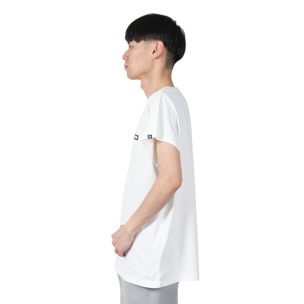 エアボーン（ARBN）（メンズ）ワンポイント ノースリーブTシャツ 水陸両用 AB2025SSM-APP004WHT