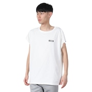 (メンズ)ワンポイント ノースリーブTシャツ 水陸両用 AB2025SSM-APP004WHT