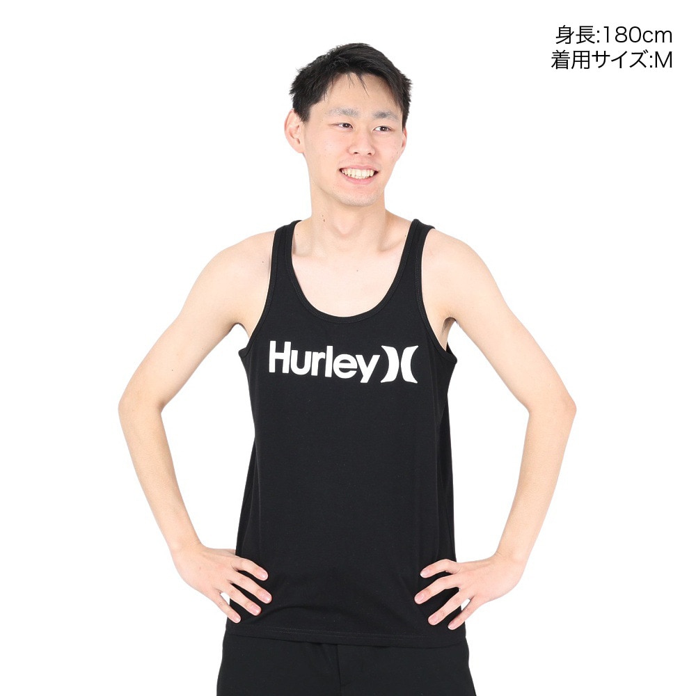 ハーレー（HURLEY）（メンズ）OAO ロゴ タンクトップ MSL2200030-BLK