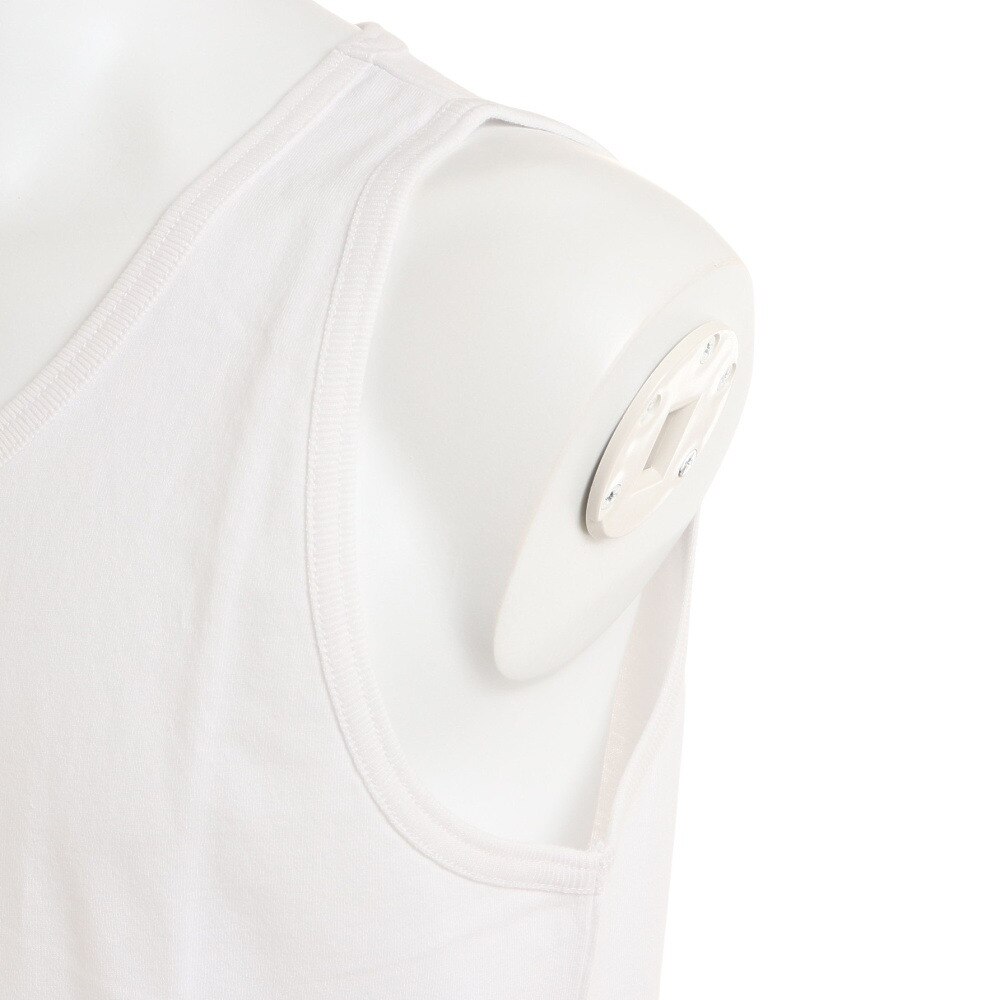 RVCA（メンズ）ラウンドネック ノースリーブ PALM SEAL タンクトップ BC041360 WHT