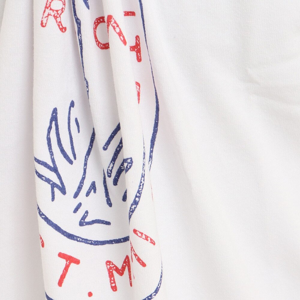 RVCA（メンズ）ラウンドネック ノースリーブ PALM SEAL タンクトップ BC041360 WHT