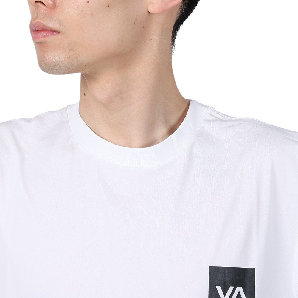ルーカ（RVCA）（メンズ）VA VENT SURF タンクトップ ラッシュガード BE041806 WHT
